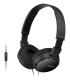 Auriculares Sony MDRZX110APB  Con Micrfono  Jack 3.5  Negros