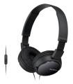 Auriculares Sony MDRZX110APB  Con Micrfono  Jack 3.5  Negros