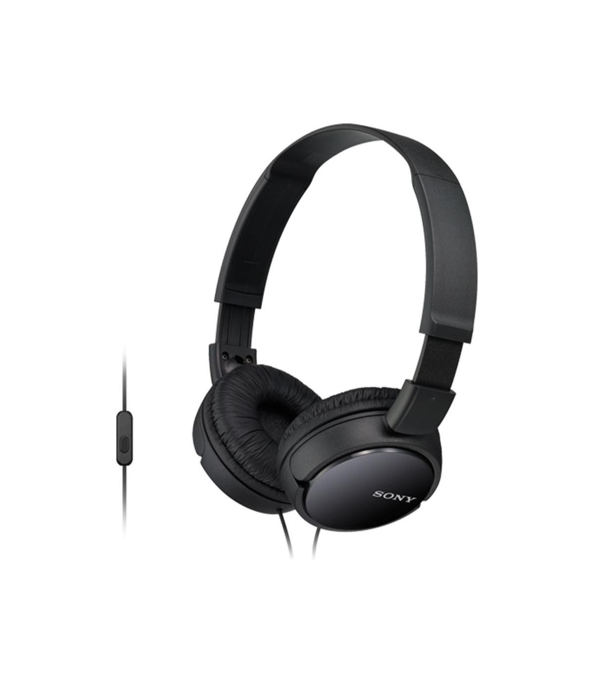 Auriculares Sony MDRZX110APB  Con Micrfono  Jack 3.5  Negros