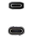 Cable Alargador USB Tipo-C 3.2 Nanocable 10.01.4500-COMB  USB Tipo-C Macho - USB Tipo-C Hembra  50cm  Negro