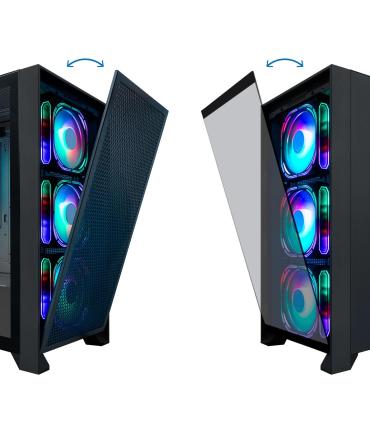 Coolbox Caja Gaming ATX Ge-2000 DualView  S Fte