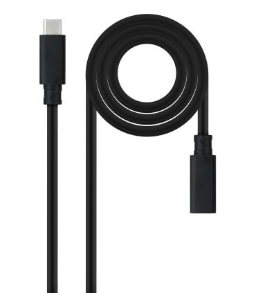 Nanocable Cable USB 3.2 GEN2x2 100W C M-H 1 M