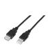 CABLE AISENS USB 2.0 TIPO A M-A H NEGRO 3.0M