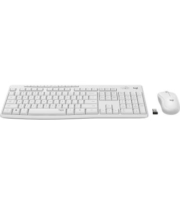 COMBO TECLADO RATON LOGITECH MK295 RF INALAMBRICO BLANCO