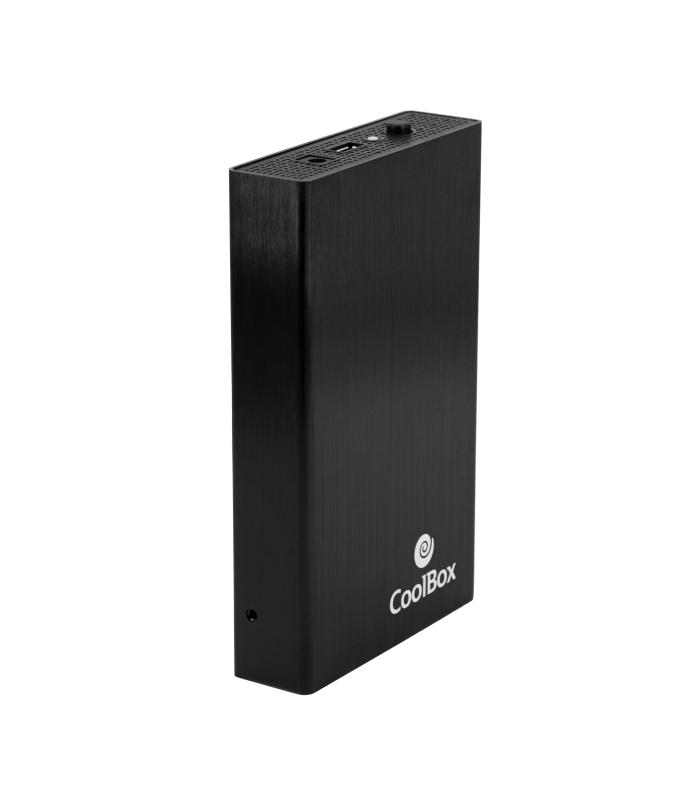 Coolbox Caja HDD 3.5" SCA-3533 USB3.0 Negra Alum