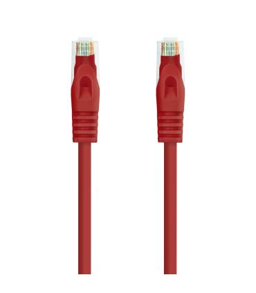 Nanocable Cable De Red Latiguillo RJ45 LSZH Cat.6A UTP AWG24, Rojo, 2.0m