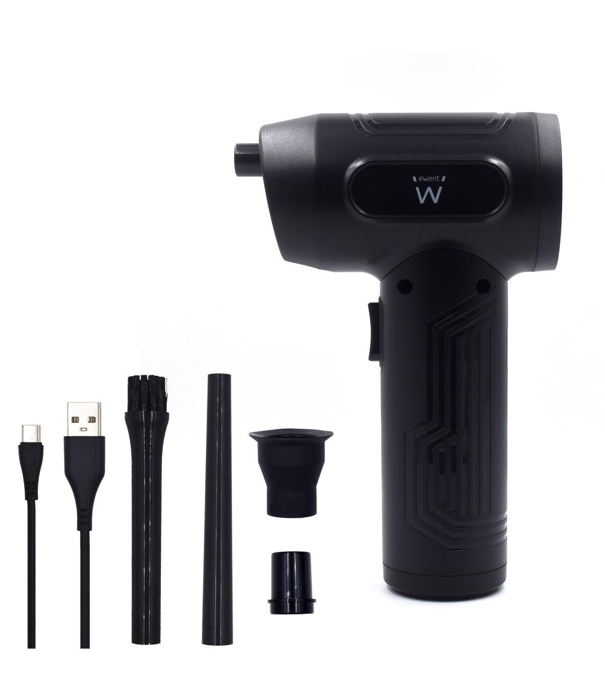 EWENT SOPLADOR DE AIRE COMPRIMIDO , RECARGABLE 7.500 MAh