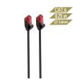 LATIGUILLO SLIM EWENT CAT 6 U UTP 2,00MT Negro