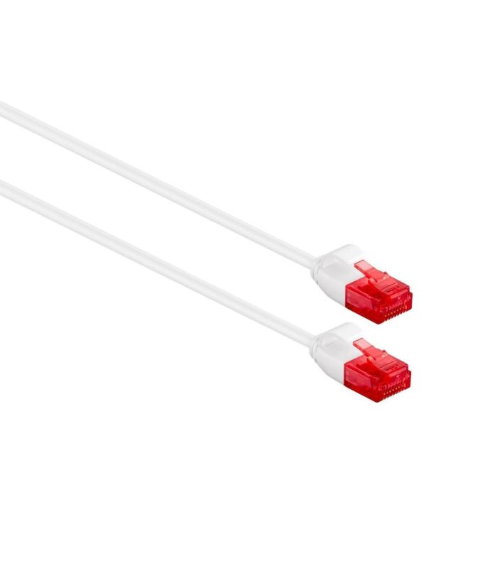 CABLE RED SLIM EWENT CAT6 U UTP 0,25M BLANCO