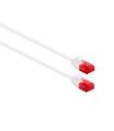 CABLE RED SLIM EWENT CAT6 U UTP 0,25M BLANCO
