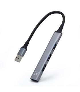 HUB EWENT USB 3.2 GEN 1 USB-A 1 PUERTO USB 3.2 GEN1 + 3 PUERTOS USB 2.0