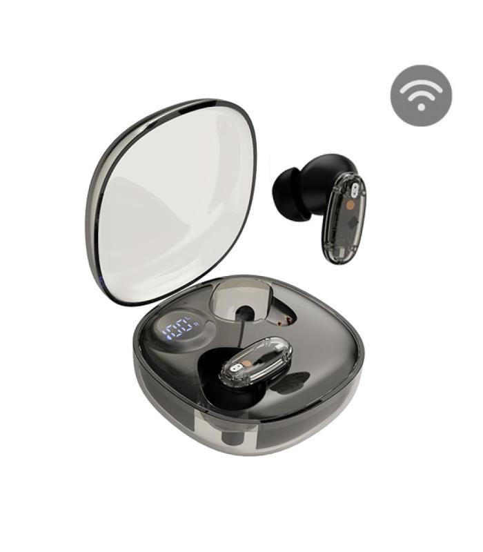 Auriculares Bluetooth Mars Gaming MHIB2 Con Estuche De Carga  Autonoma 7h  Negros