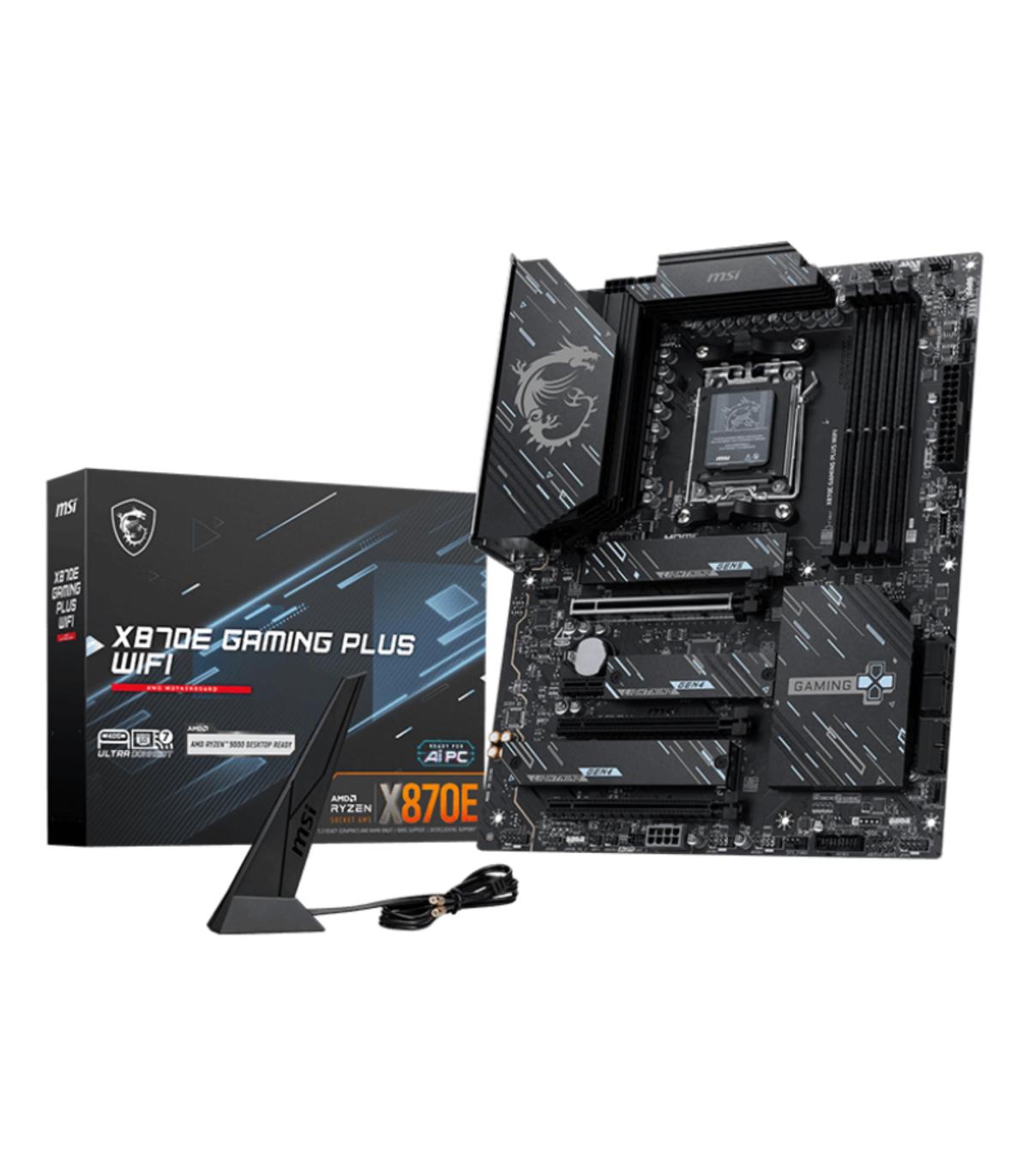 PLACA BASE MSI MPG X870E GAMING PLUS WIFI ATX AM5 4XDDR5