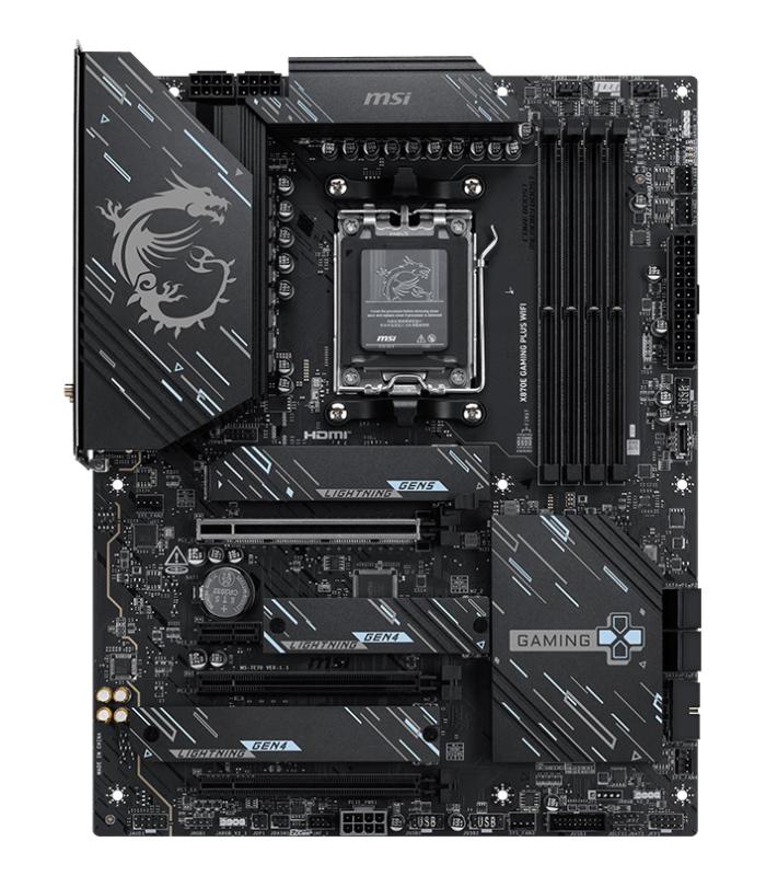 PLACA BASE MSI MPG X870E GAMING PLUS WIFI ATX AM5 4XDDR5