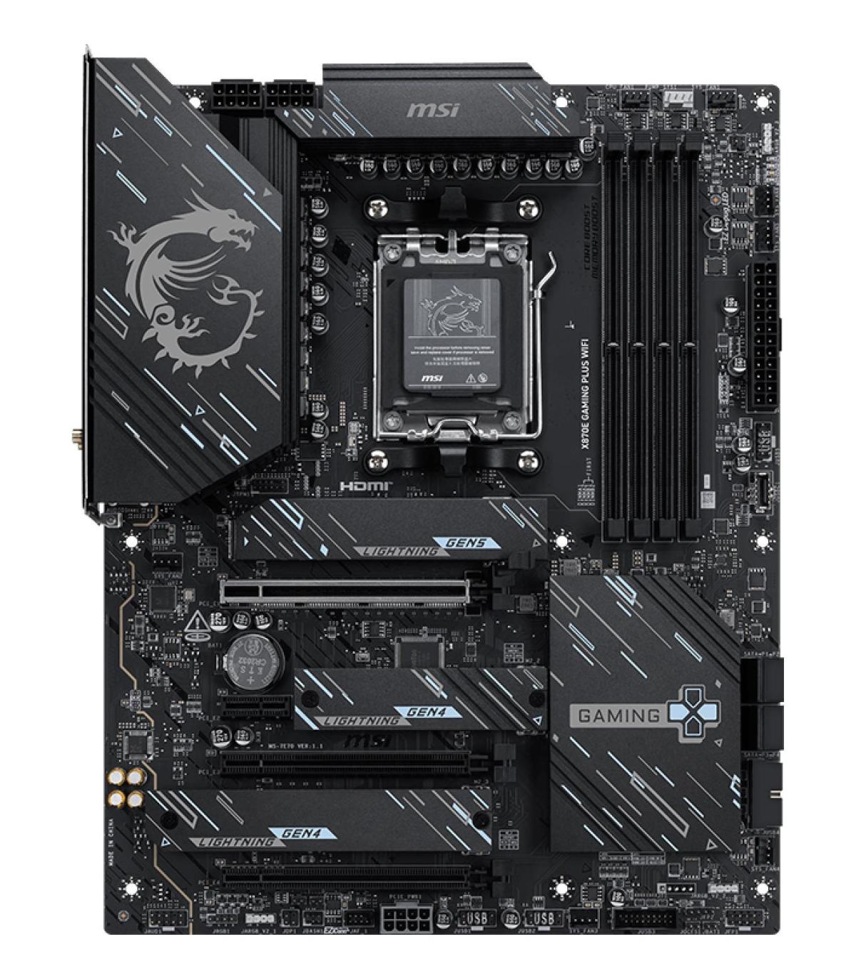 PLACA BASE MSI MPG X870E GAMING PLUS WIFI ATX AM5 4XDDR5