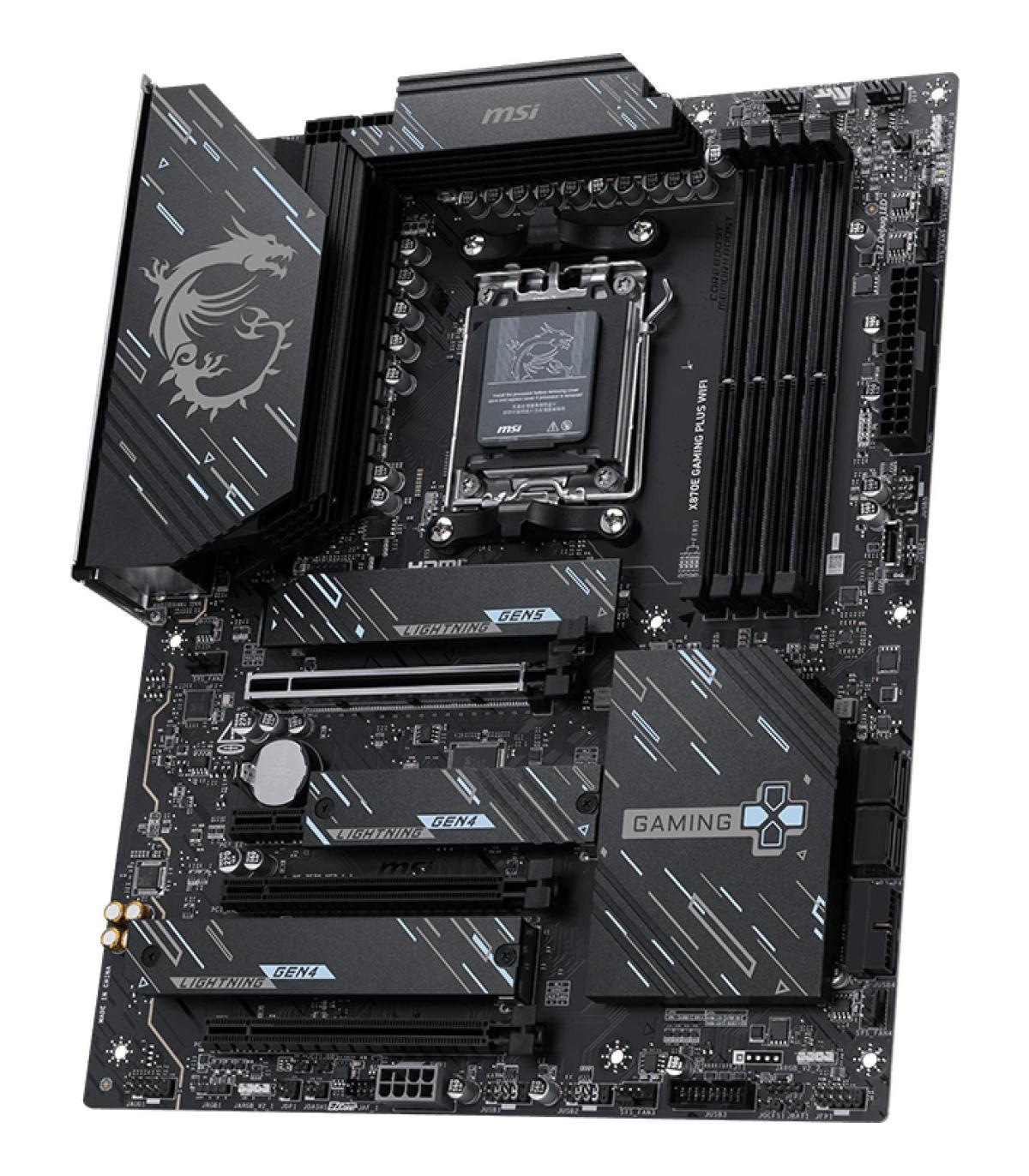 PLACA BASE MSI MPG X870E GAMING PLUS WIFI ATX AM5 4XDDR5