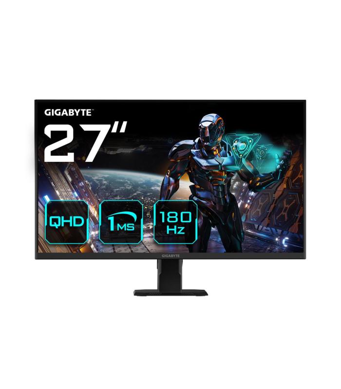 GIGABYTE GS27QA 27" Monitor De Juego QHD - 2560 X 1440 (QHD), 180Hz, 1ms, 300 Cd m2, FreeSync, HDR Ready, HDMI 2.0, Displayport