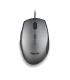 NGS WIRED ERGO SILENT MOUSE + USB TYPE C ADAP GRAY