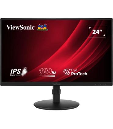 MONITOR VIEWSONIC 23,8" VA2408-HDJ FHD IPS LED VGA HDMI DP AJUS. ALTURA