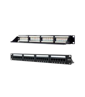 Patch Panel Nanocable 10.21.4124  24 Puertos  Cat.6a  Altura 1U