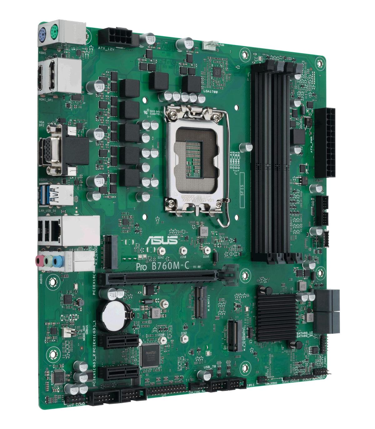 ASUS PRO B760M-C-CSM Intel B760 LGA 1700 Micro ATX