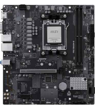 MSI Placa Base PRO B840M-B DDR5 MATX