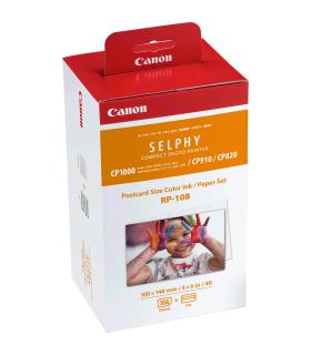 Cartucho De Tinta Original Canon RP-108 Multipack  Tricolor + Papel Fotogrfico