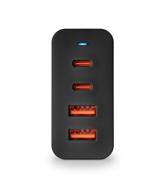 NGS Carg Pared 100W Ultrar GAN 2USBC 2USBA