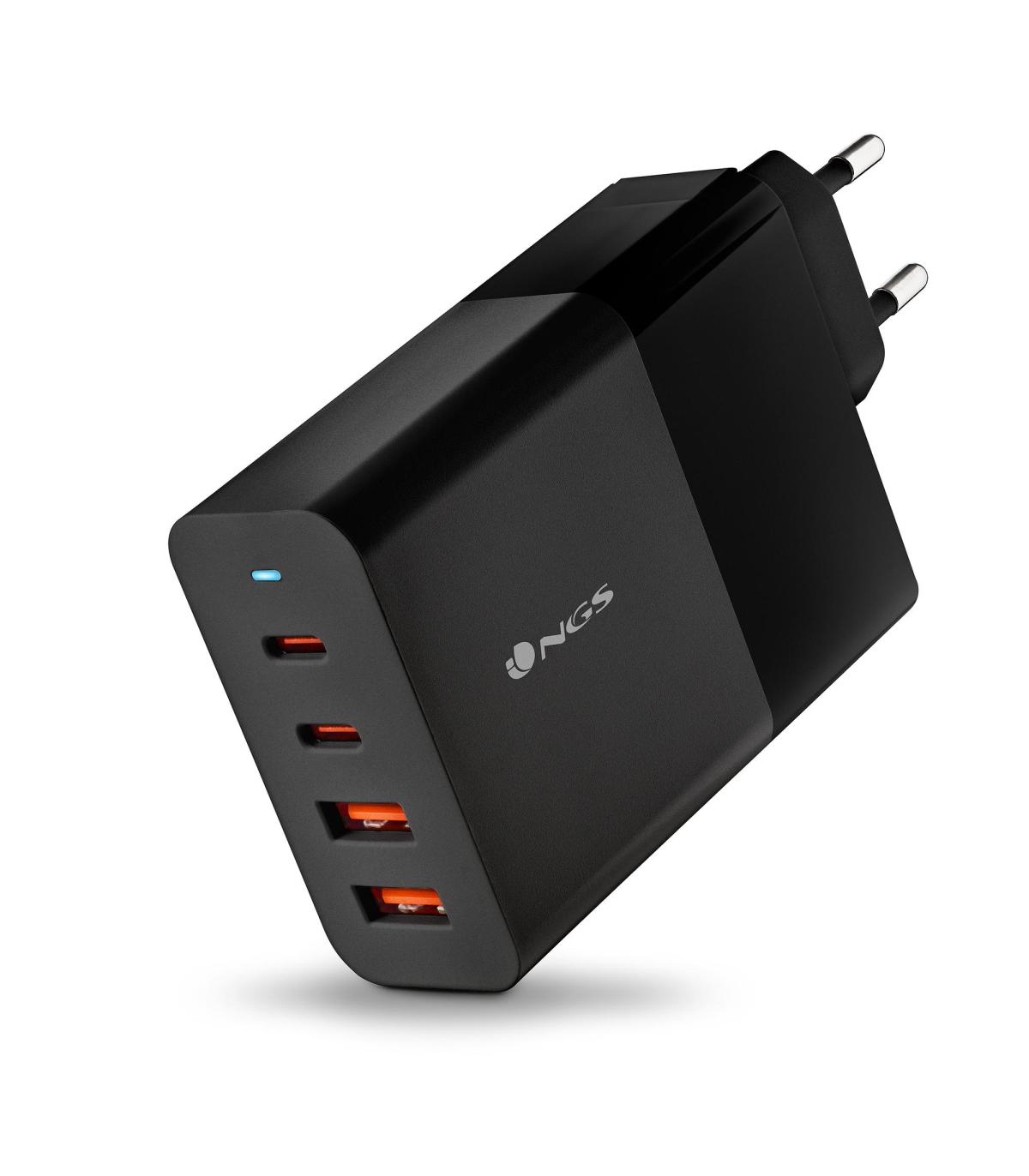NGS Carg Pared 100W Ultrar GAN 2USBC 2USBA