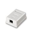 ROSETA DE SUPERFICIE AISENS RJ45 CAT.6 FTP 1 TOMA BLANCO