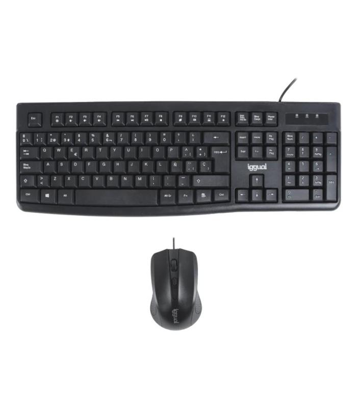 Iggual Kit Teclado Y Ratn CMK-BUSINESS2 Negro