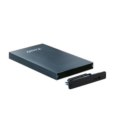 CARCASA HDD TOOQ TQE-2527PB 2,5" 9,5 MM SATA USB 3.0 3.1 AZUL