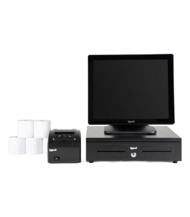 Iggual Pack Completo TPV 17 AIO TP8002 IRON-HD