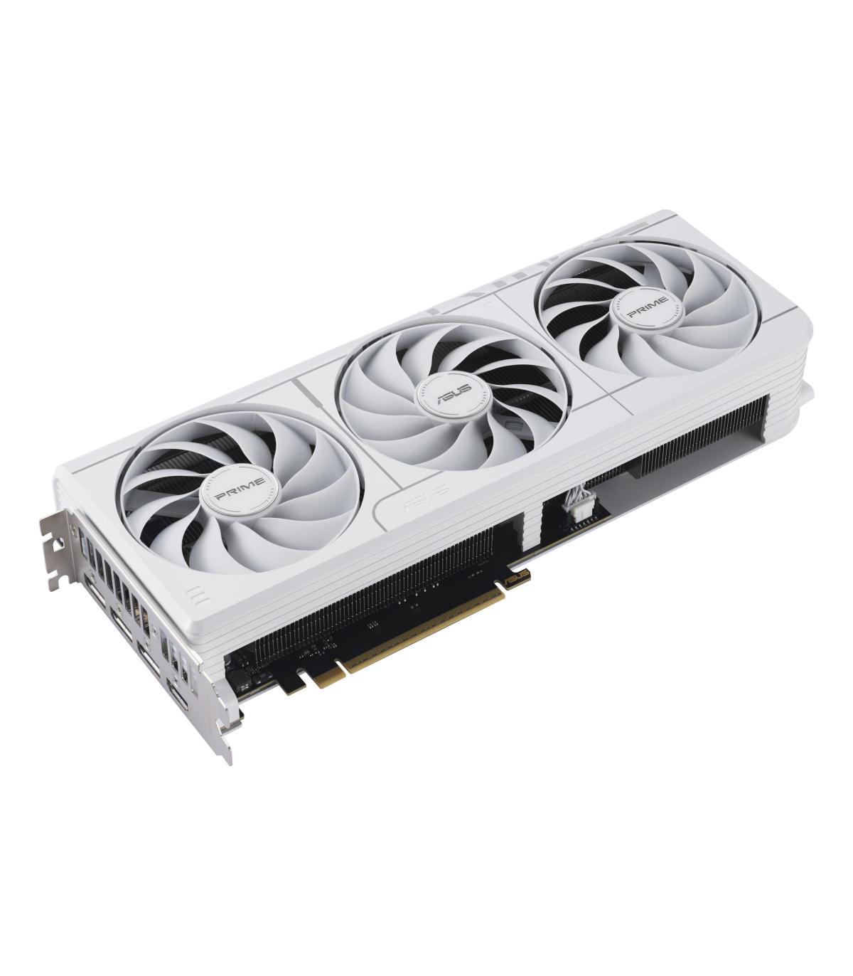 Tarjeta Grfica Asus Prime GeForce RTX 5070 White OC Edition  12GB GDDR7