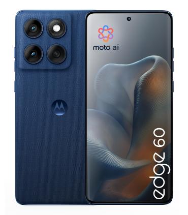 SMARTPHONE MOTOROLA MOTO EDGE 60 5G 16GB 512GB GIBRALTAR BLUE