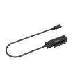 ADAPTADOR AISENS SATA A USB-C USB 3.0 3.1 GEN1 DISCOS 2.5 NEGRO