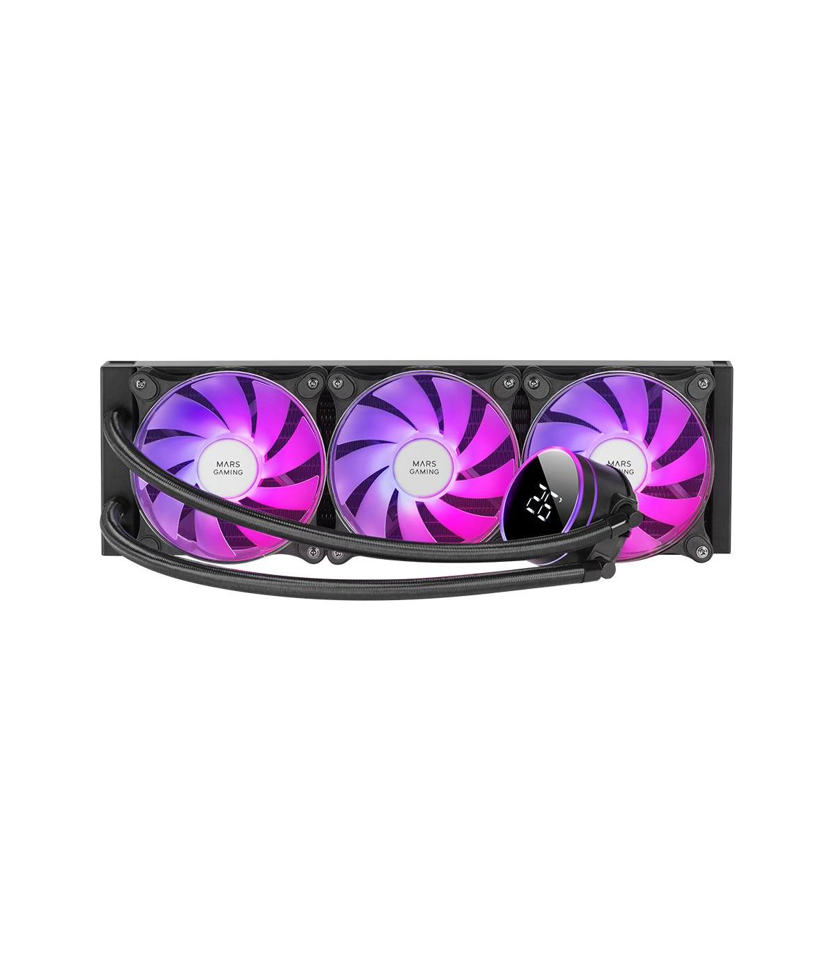 Sistema De Refrigeracin Lquida Mars Gaming ML-LCD360  Negro