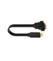 CABLE CONVERTIDOR EWENT HDMI MACHO - VGA HEMBRA 0,20 METROS