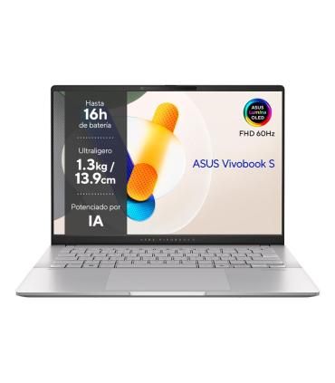 ASUS Vivobook S 14 OLED OLED M5406WA-QD088W Copilot+ PC - Ordenador Porttil 14" WUXGA (AMD Ryzen AI 9 HX 370, 32GB RAM, 1TB SSD