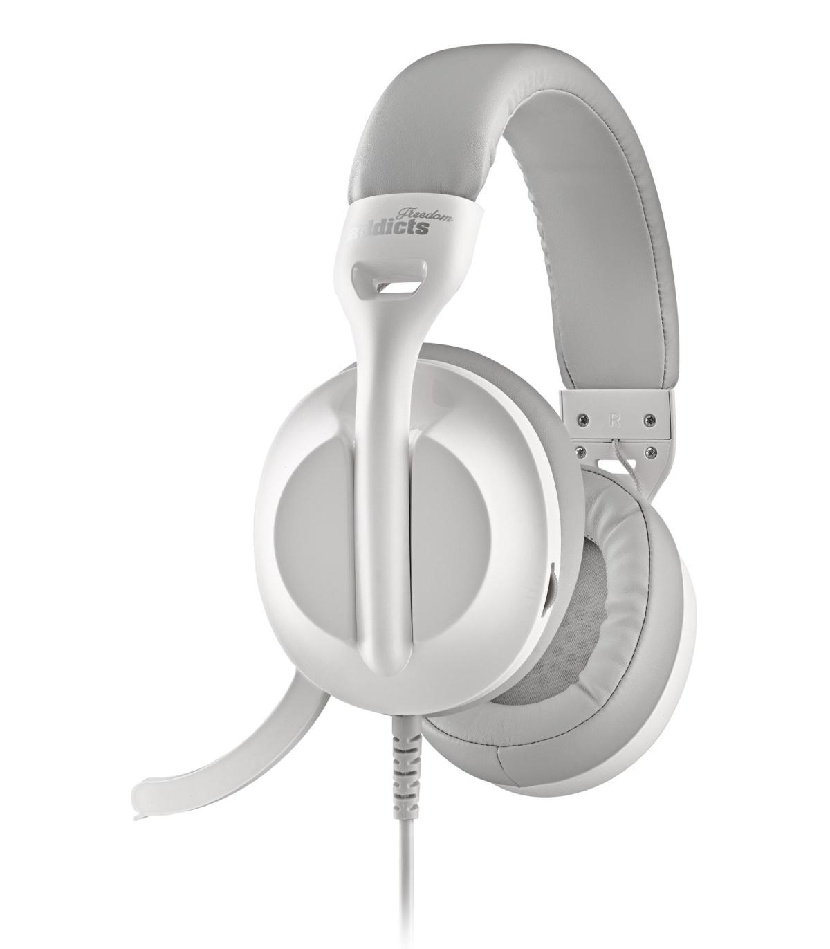 Auriculares NGS VOX805 USB-C  Con Micrfono  USB Tipo-C  Blancos