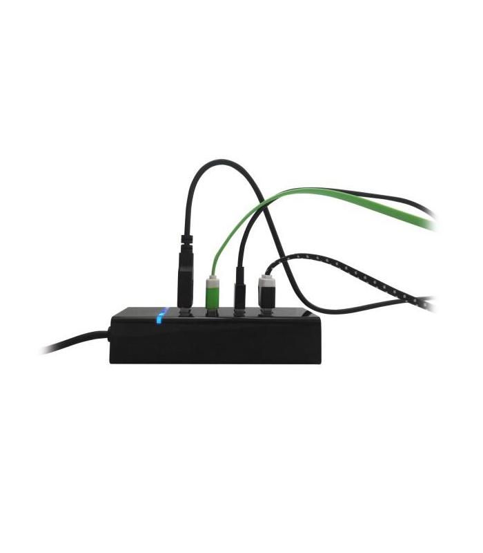 Ewent E1137 HUB USB TIPO C 4 PUEROS USB 3.1