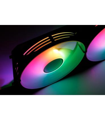 VENTILADOR CAJA ADICIONAL 12 ABYSM GAMING ARCLIGHT2.0 ARGB NEGRO PACK3 AB311001B