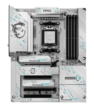 PLACA MSI B850 GAMING PLUS WIFI PZ,AMD,AM5,B850,4DDR5,256GB,1DP,4SATA3+3M.2,5GBLAN+WIFI7+BT5.4,4USB3.2,ATX
