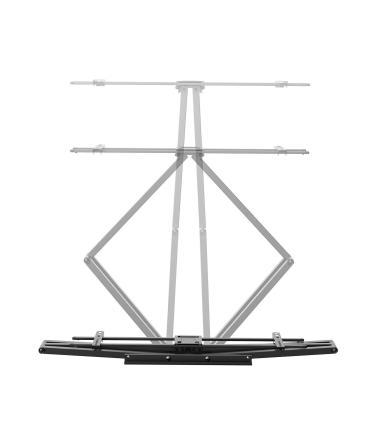 Soporte De Pared Giratorio  Inclinable  Nivelable Aisens WT90TSLE-387 Para Monitores Y TV De 43-90'  Hasta 60kg