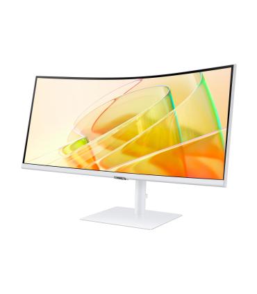 Samsung LS34C650TAU Pantalla Para PC 86,4 Cm (34") 3440 X 1440 Pixeles 4K Ultra HD LED Blanco