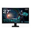 GIGABYTE GS27QCA 27" Monitor Curvo Para Gaming QHD - 2560 X 1440, 180Hz, 1ms, 250 Cd/m, FreeSync, HDR Ready, HDMI 2.0, DisplayP