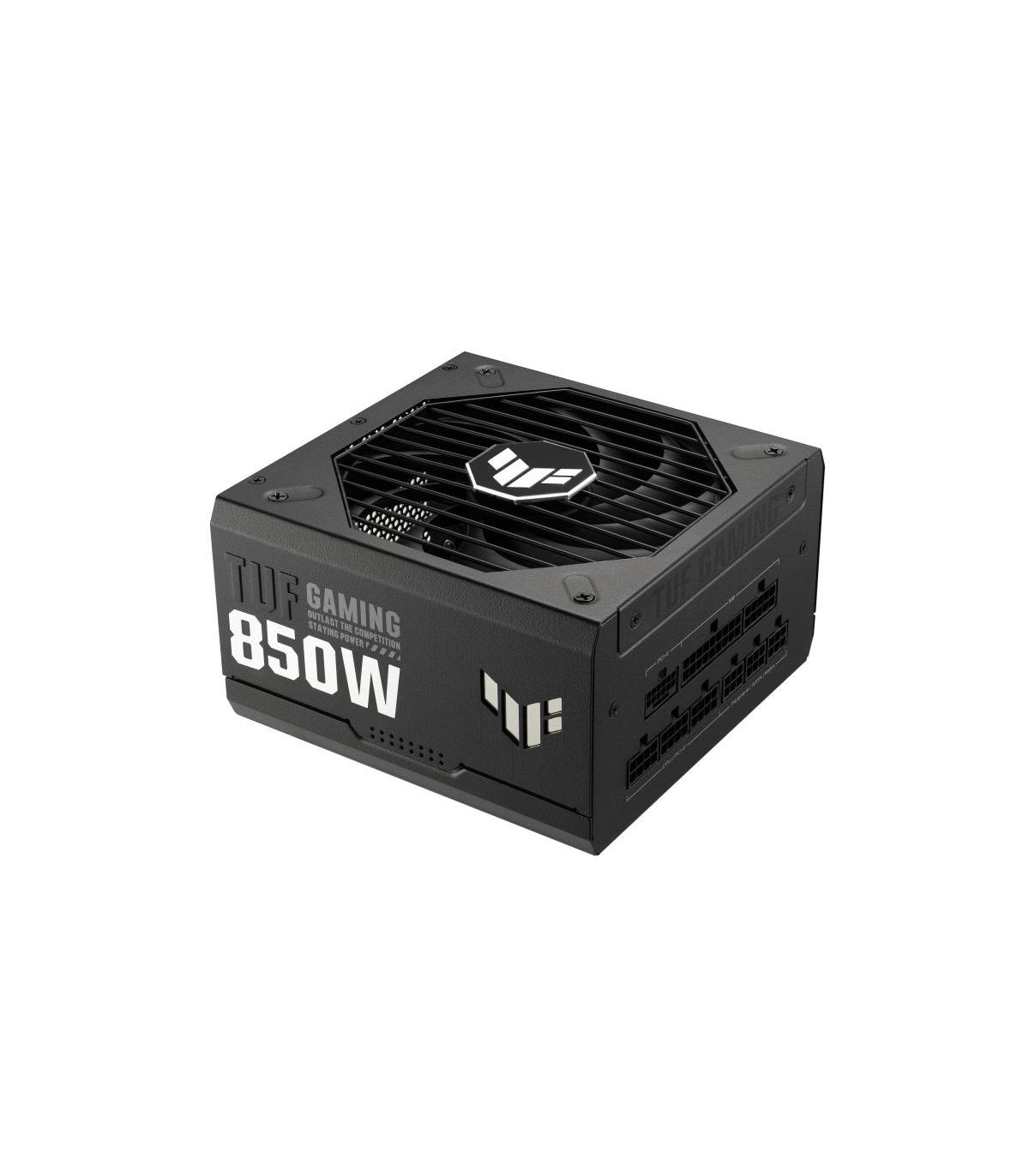 FUENTE ALIMENTACION ASUS TUF-GAMING-850G,850W,CONECTOR 12VHPWR (Fully Modular Power Supply, 80+ Gold Certified, ATX 3.0 Compatib