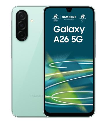 Smartphone Samsung Galaxy A26 8GB  256GB  6.7'  5G  Verde Menta