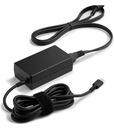 Cargador De Porttil HP LC Adapter USB-C  65W  Automtico