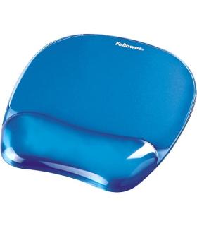 ALFOMBRILLA CON REPOSAMUECAS RATON GEL AZUL FELLOWES 9114120